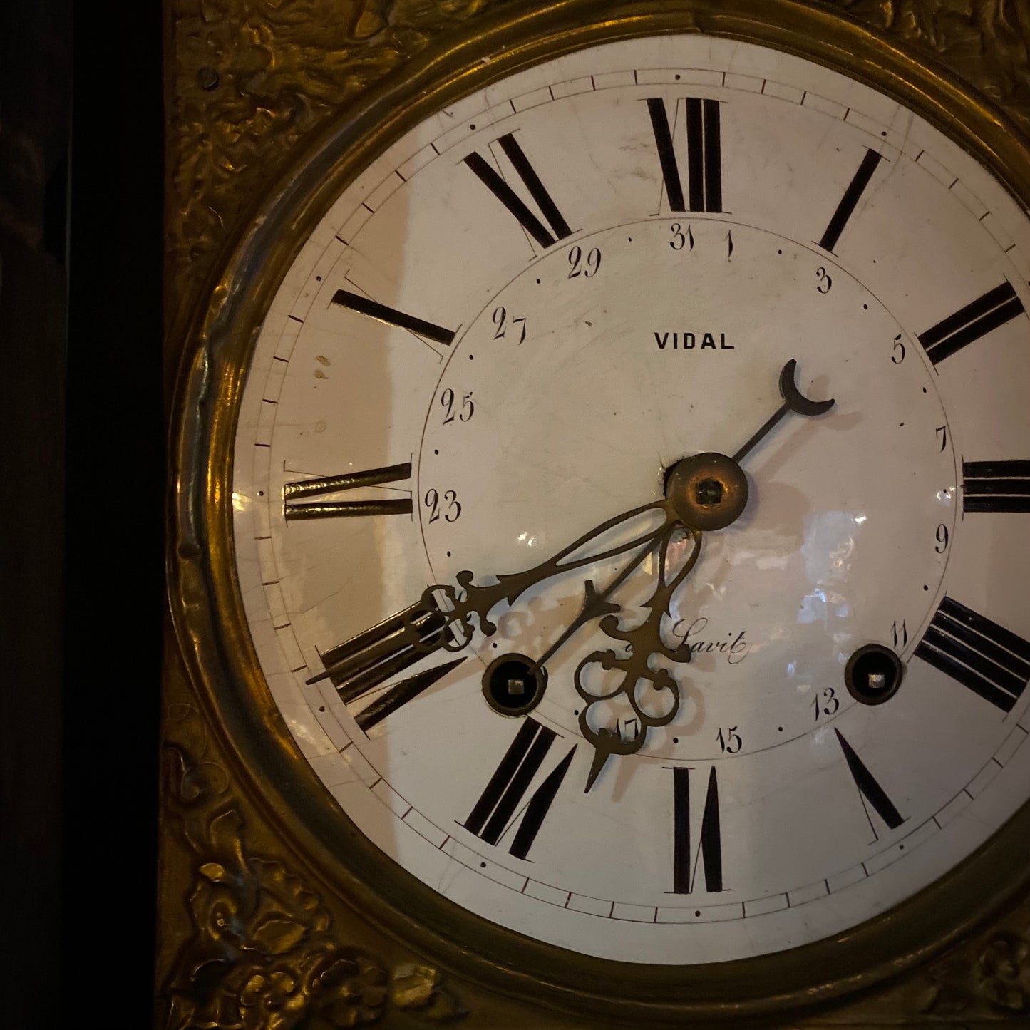 French Long Case Grandfather Clock C.1800