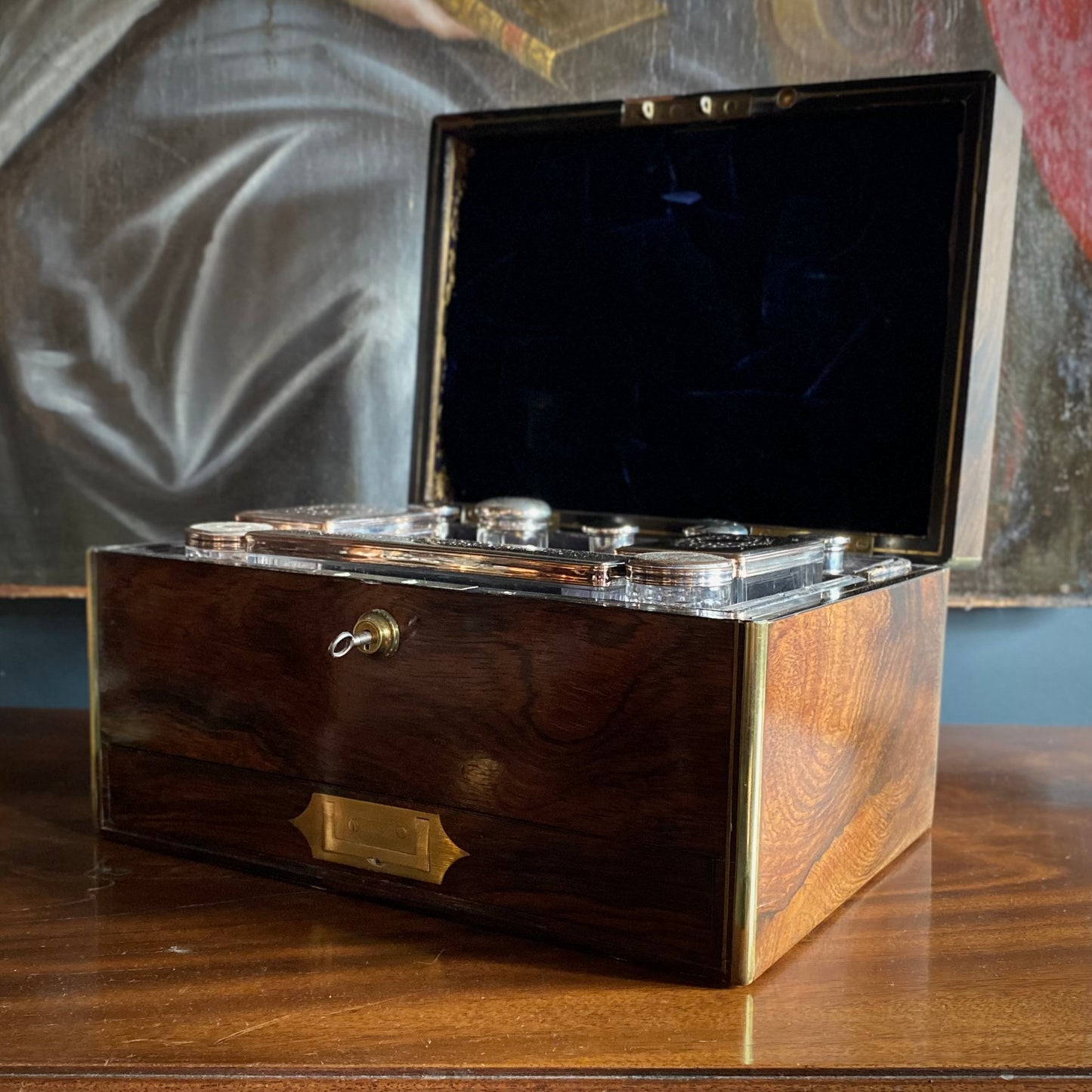 Ladies Rosewood Vanity Box