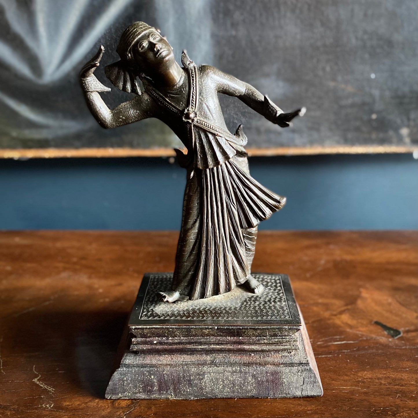 Pair of Bronze Burmese Dancers