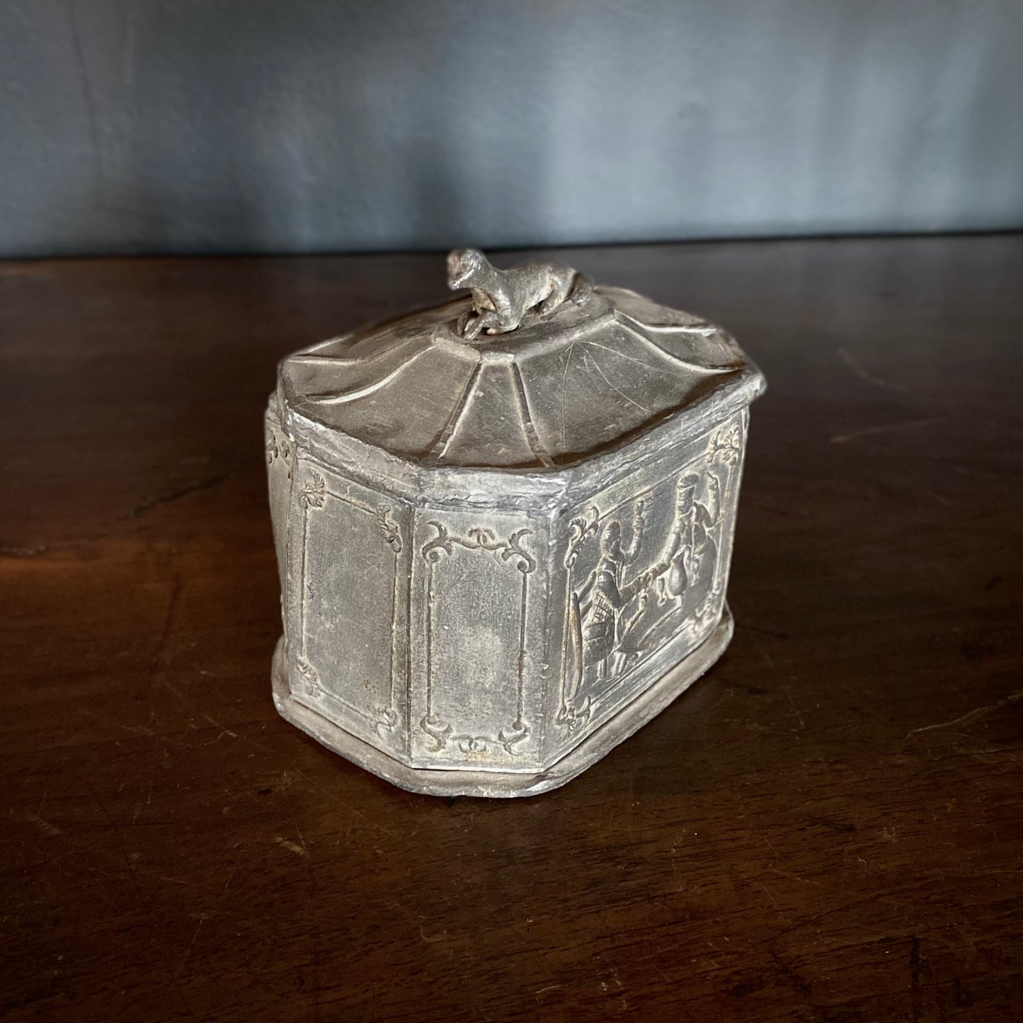 Georgian Lead Tobacco Pot