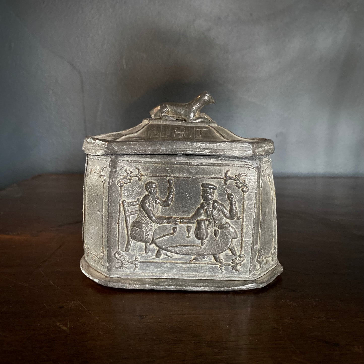 Georgian Lead Tobacco Pot