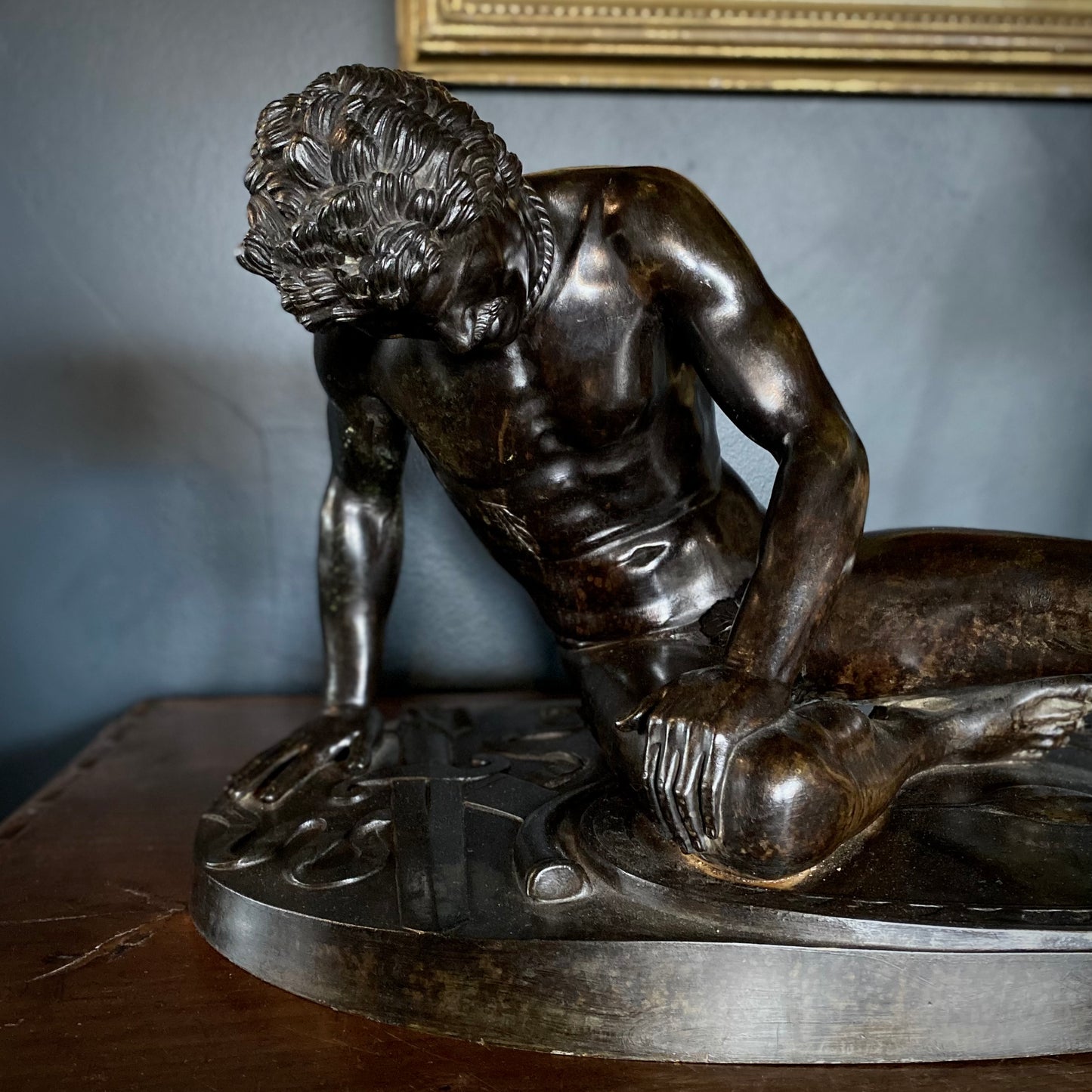 Bronze Statue of 'The Dying Gaul'