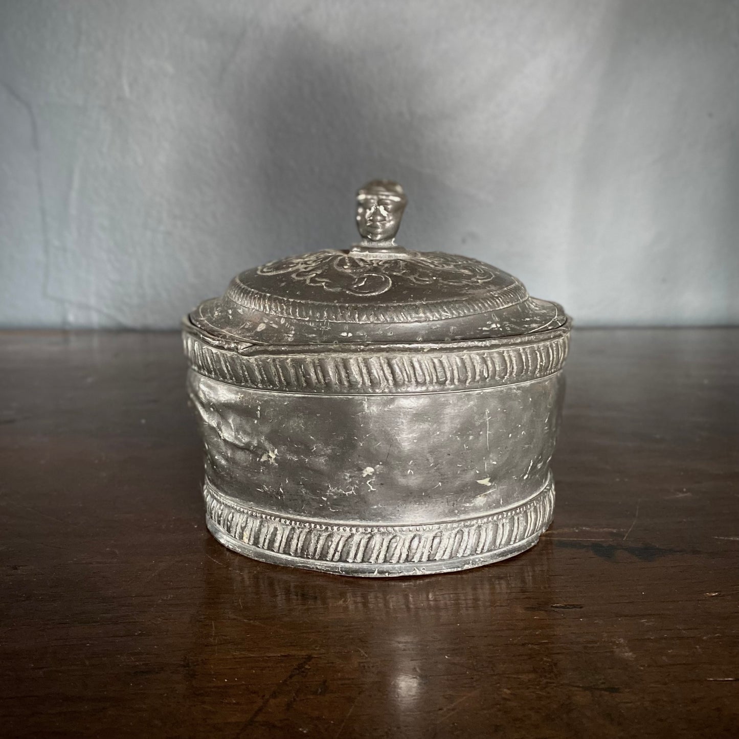 Georgian Lead Tobacco Pot