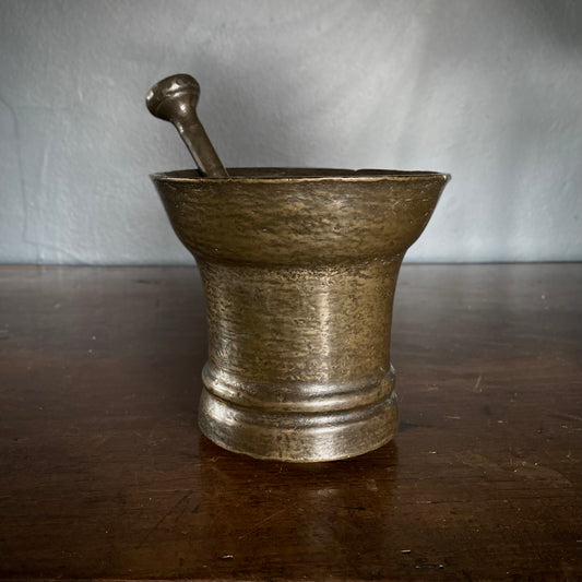 Bronze 17th Century Pestle & Mortar