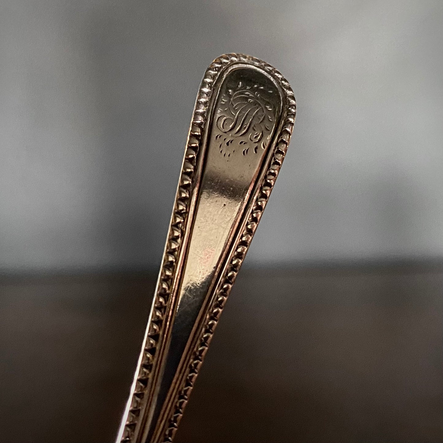 Georgian Sterling Silver Mustard Spoon