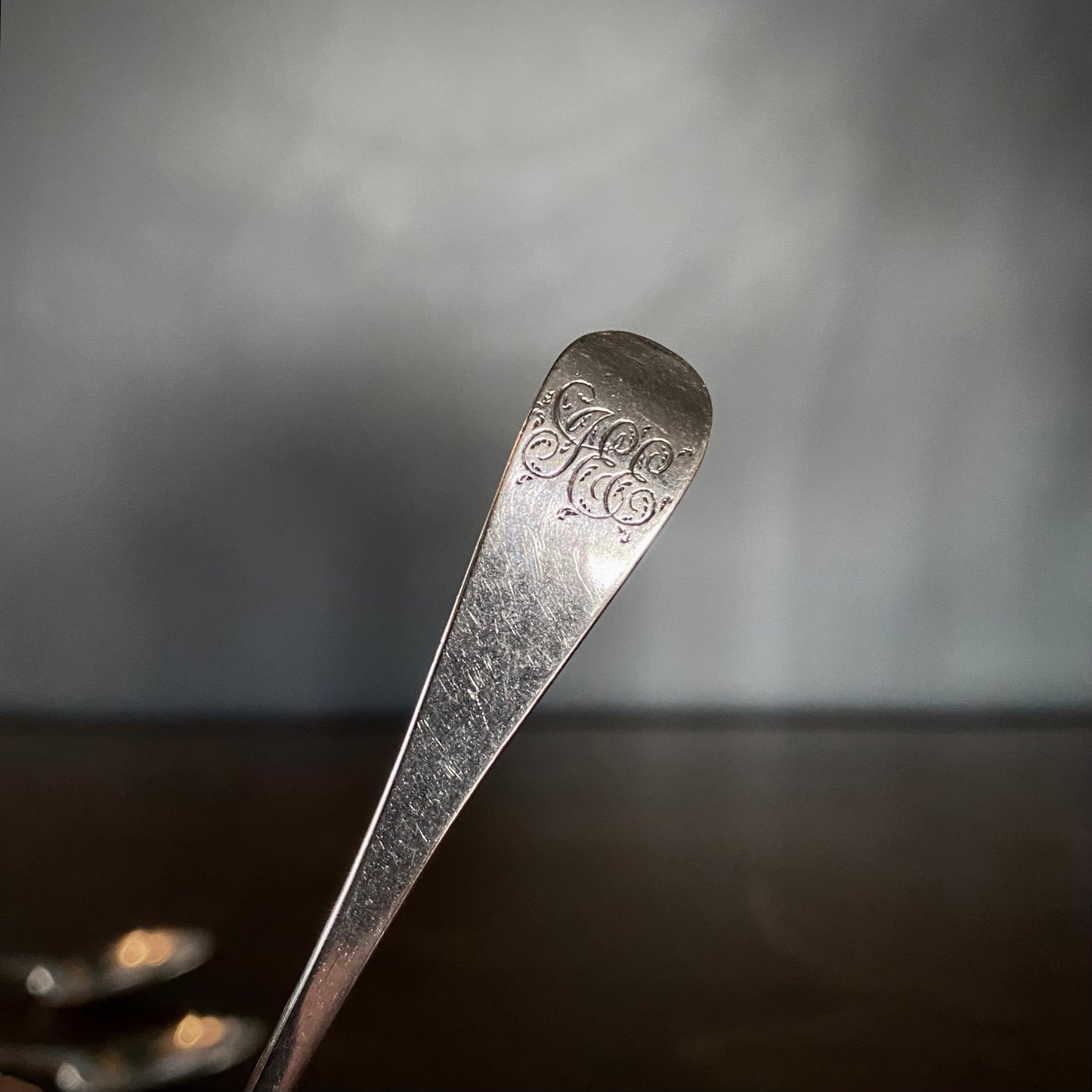 Six Georgian Sterling Silver Teaspoons