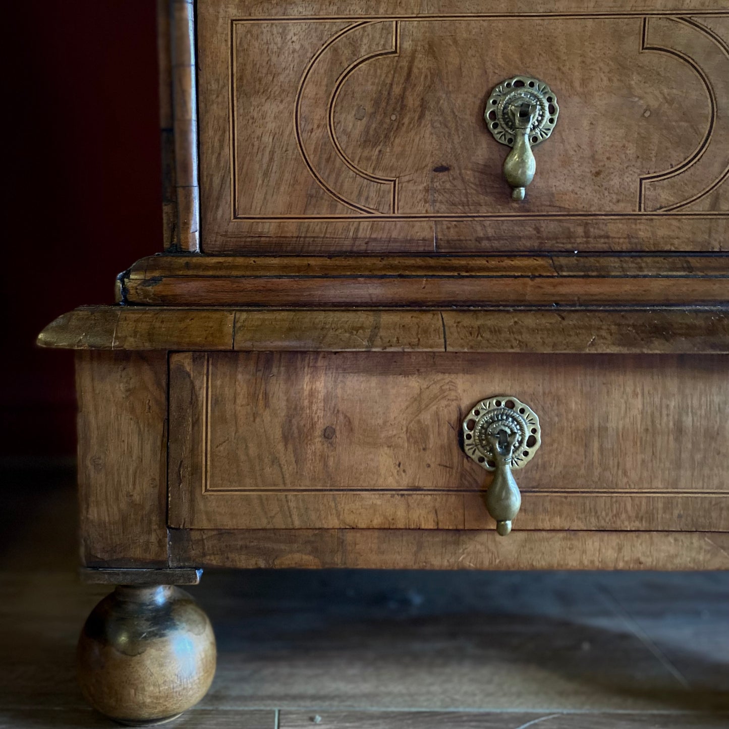 Queen Anne Chest on Stand