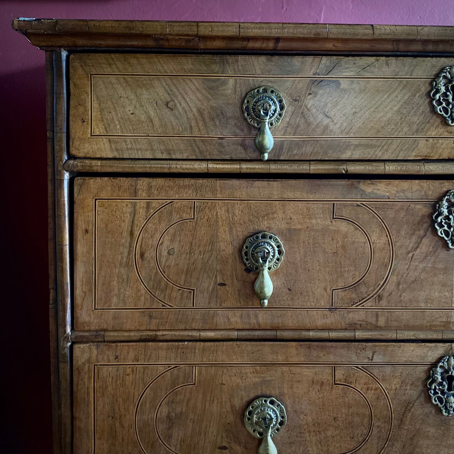 Queen Anne Chest on Stand