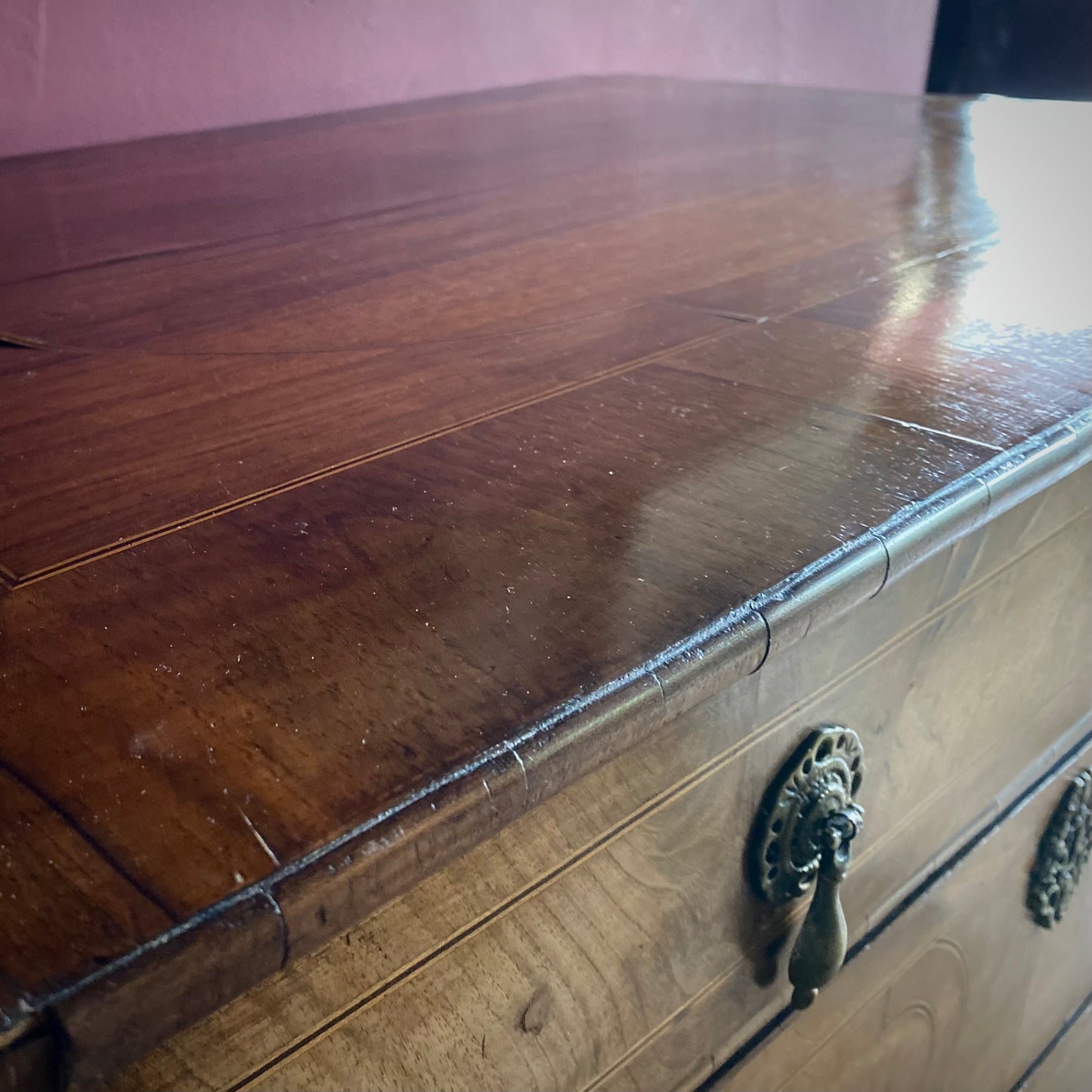 Queen Anne Chest on Stand