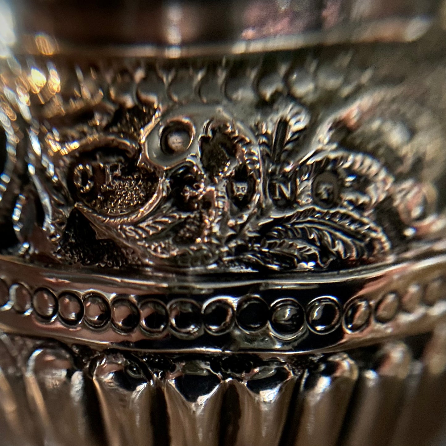 Victorian Sterling Silver Pepper Pot