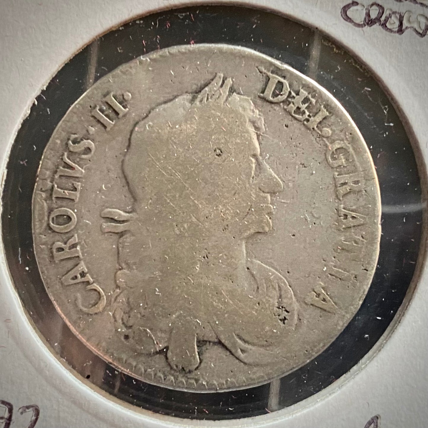 Charles II Silver Half Crown