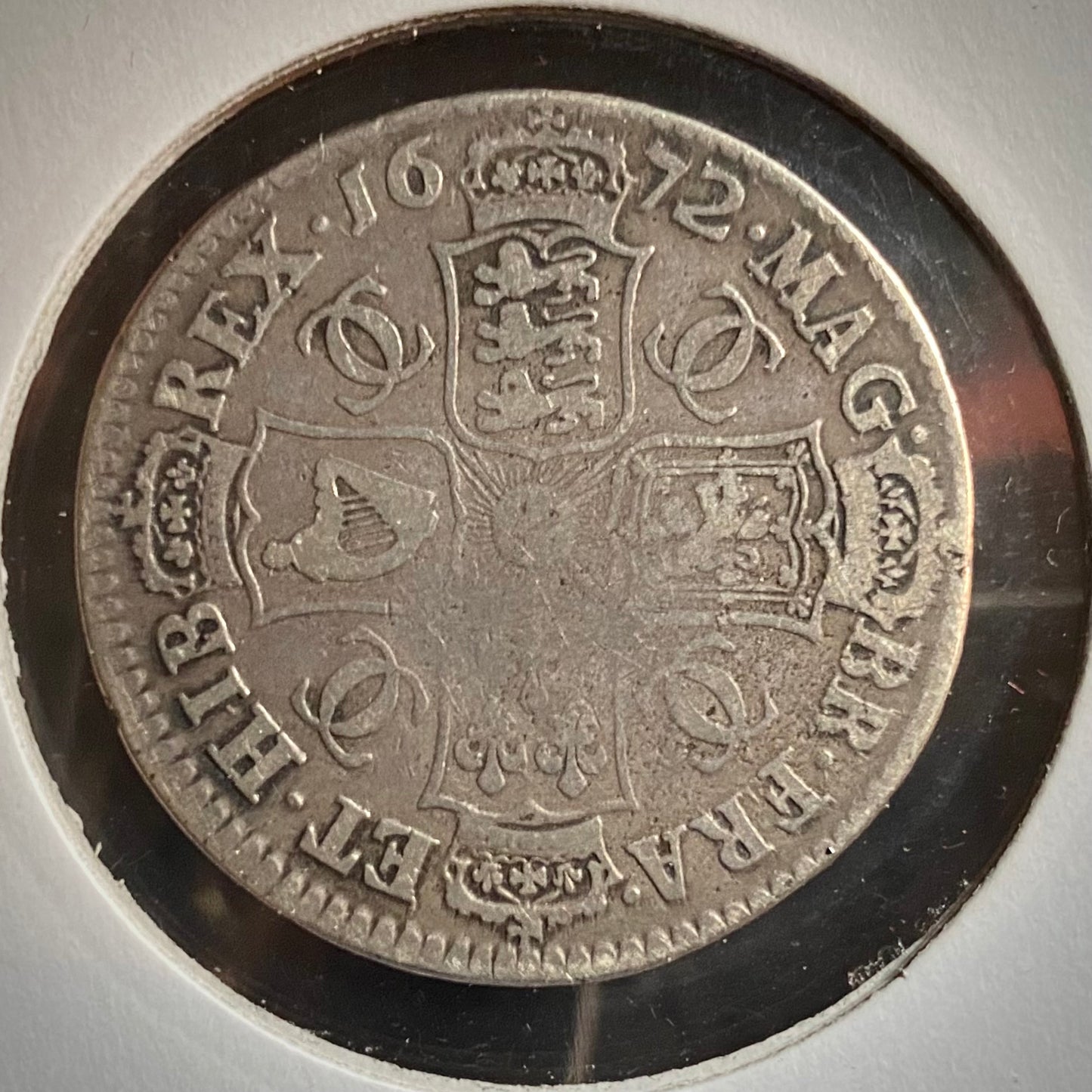 Charles II Silver Half Crown