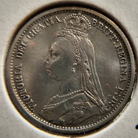 Victoria Silver Sixpence