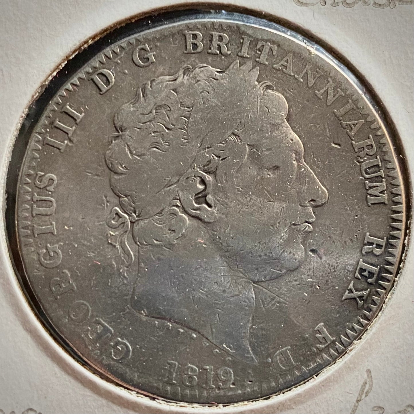 George III Silver Crown