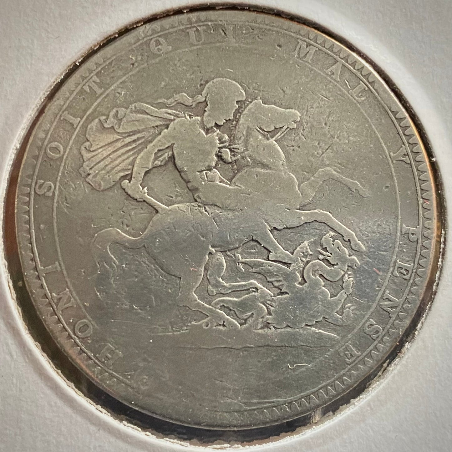 George III Silver Crown