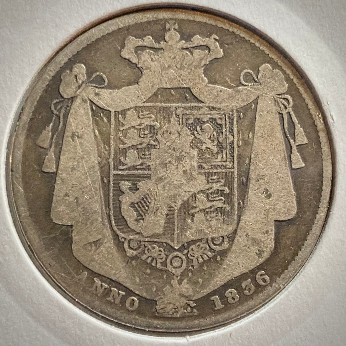 William IV Silver Half Crown