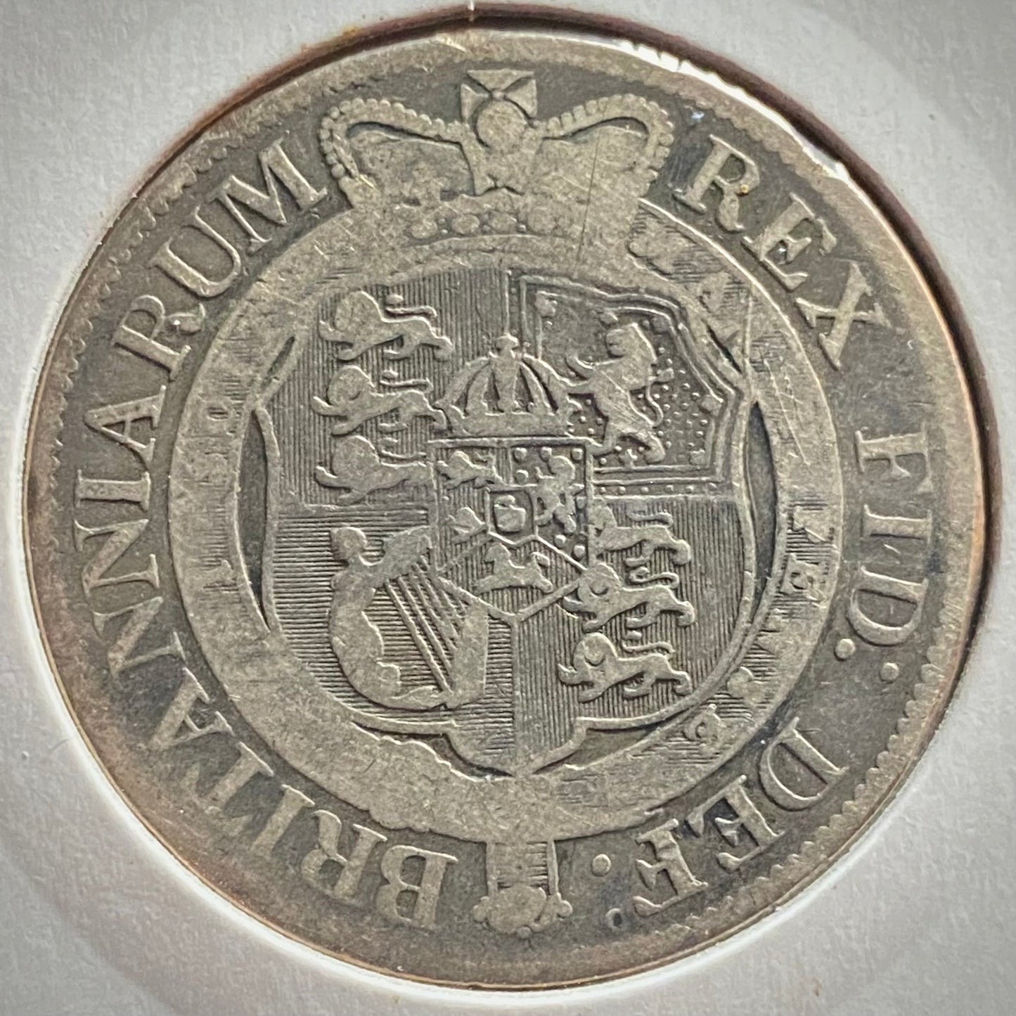 George III Silver Half Crown