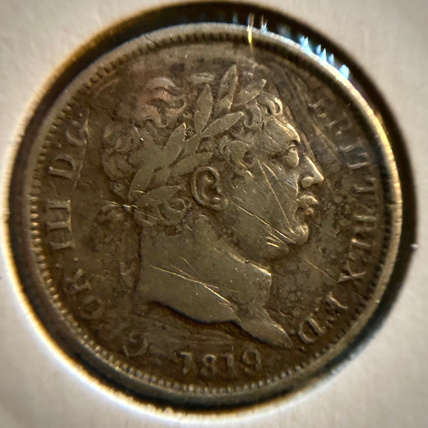 George III Silver Shilling