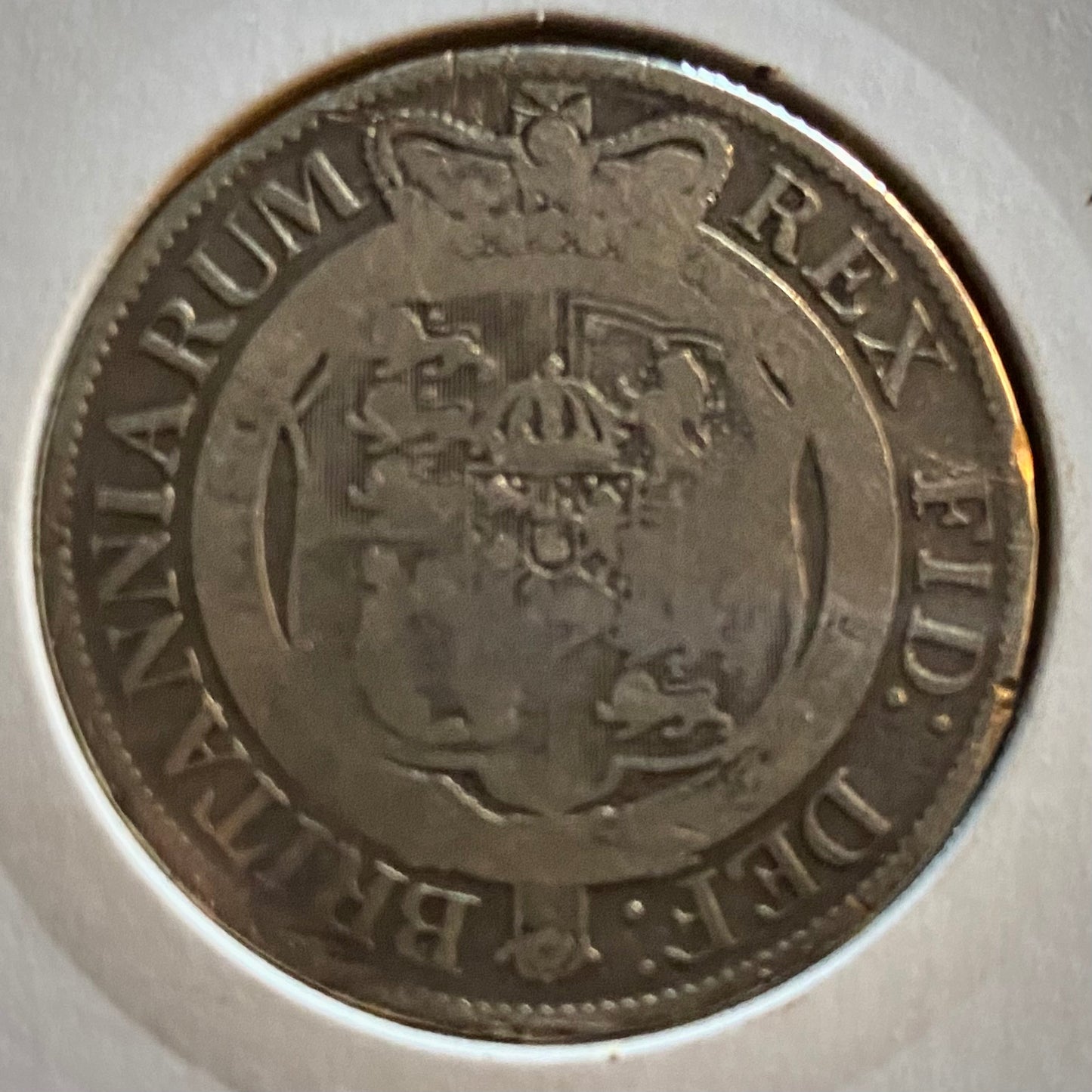 George III Silver Half Crown