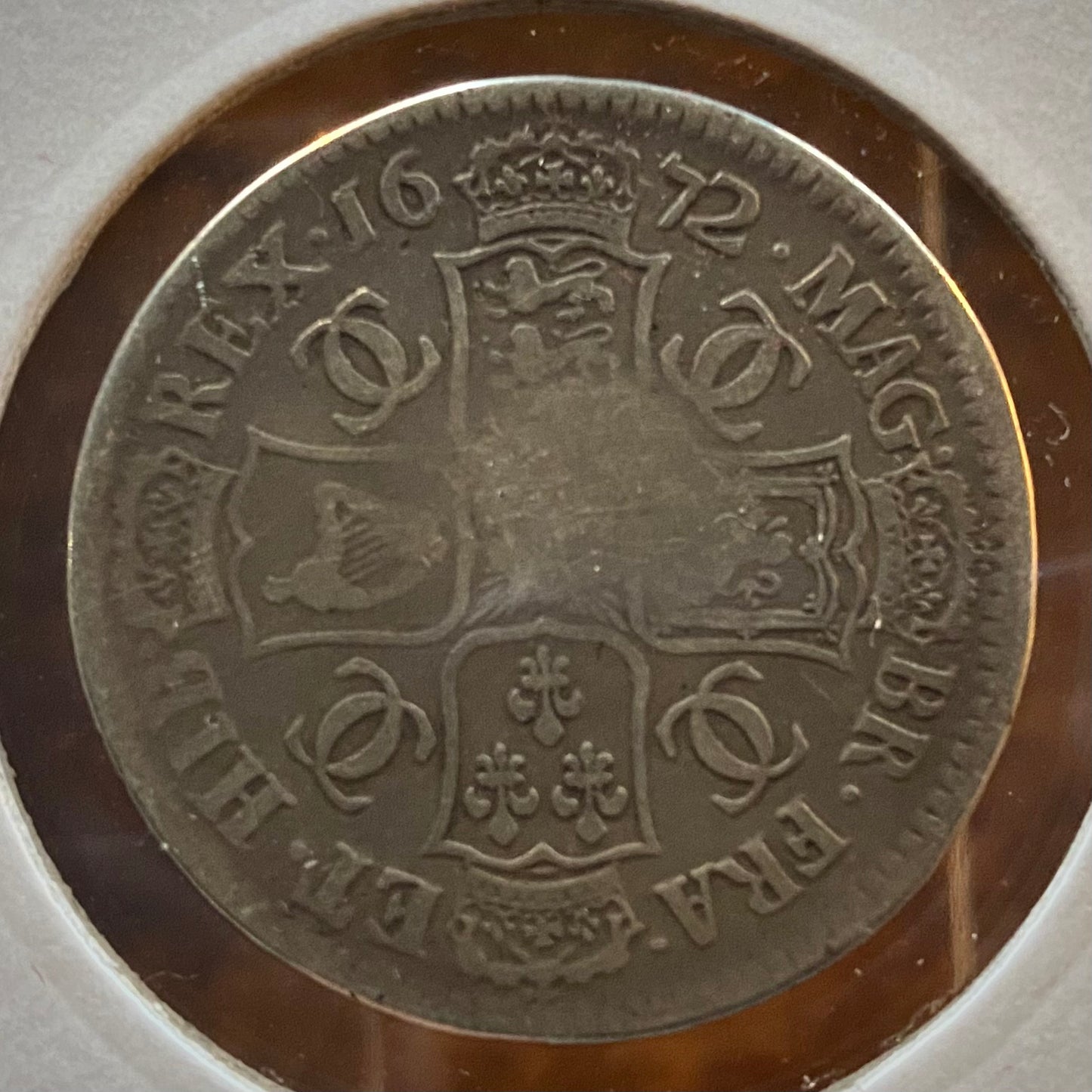 Charles II Silver Half Crown