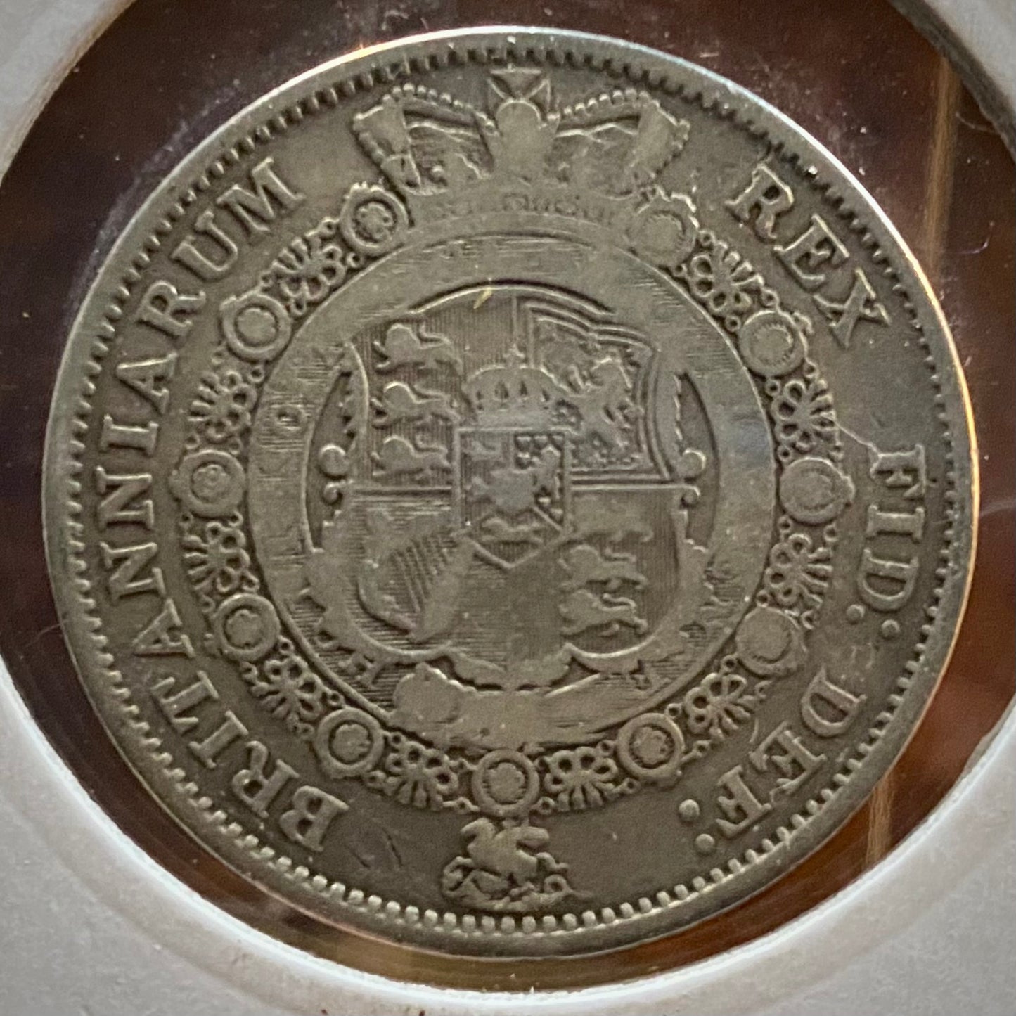 George III Silver Half Crown (1st Portrait)