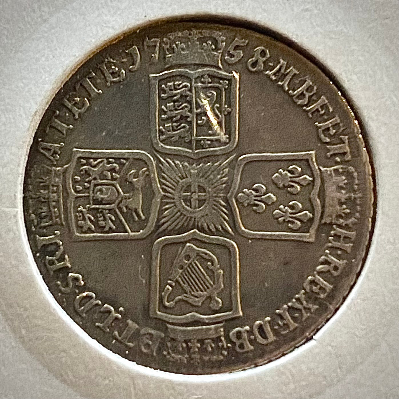 George II Silver Shilling