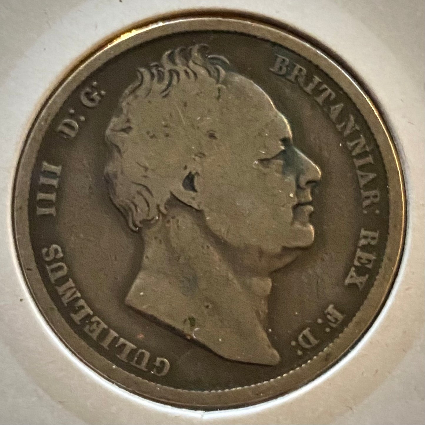 William IV Silver Half Crown