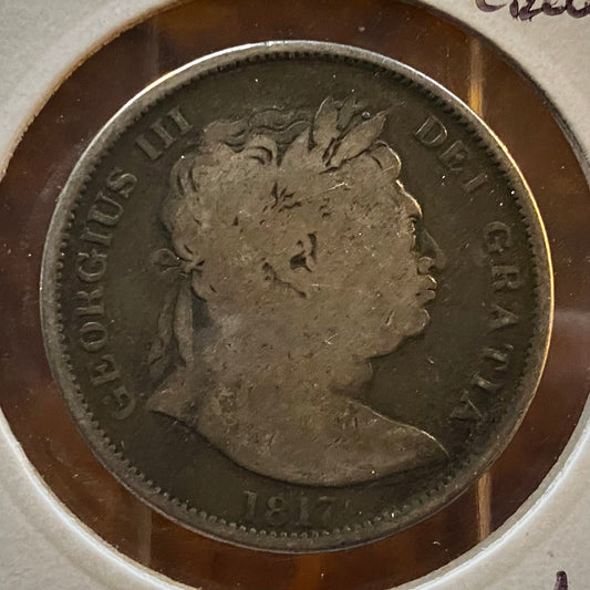 George III Silver Half Crown (1st Portrait)