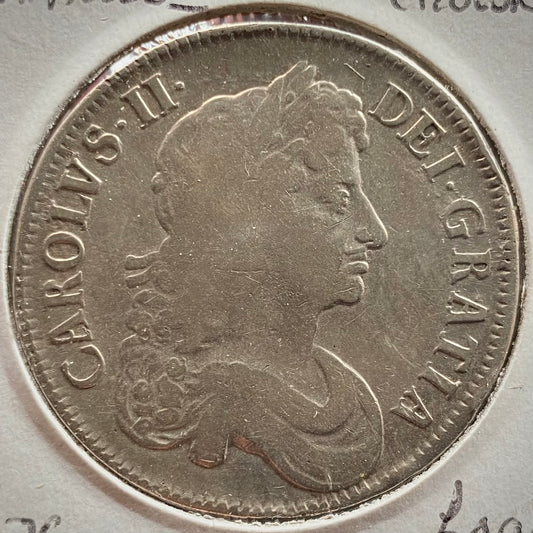 Charles II Silver Crown