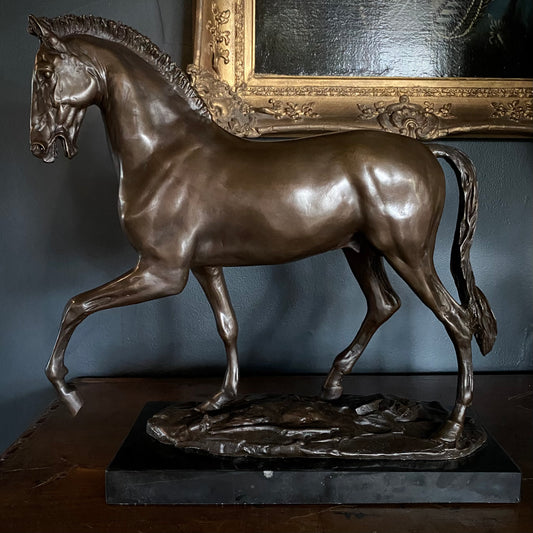 Bronze Statue of a Stallion