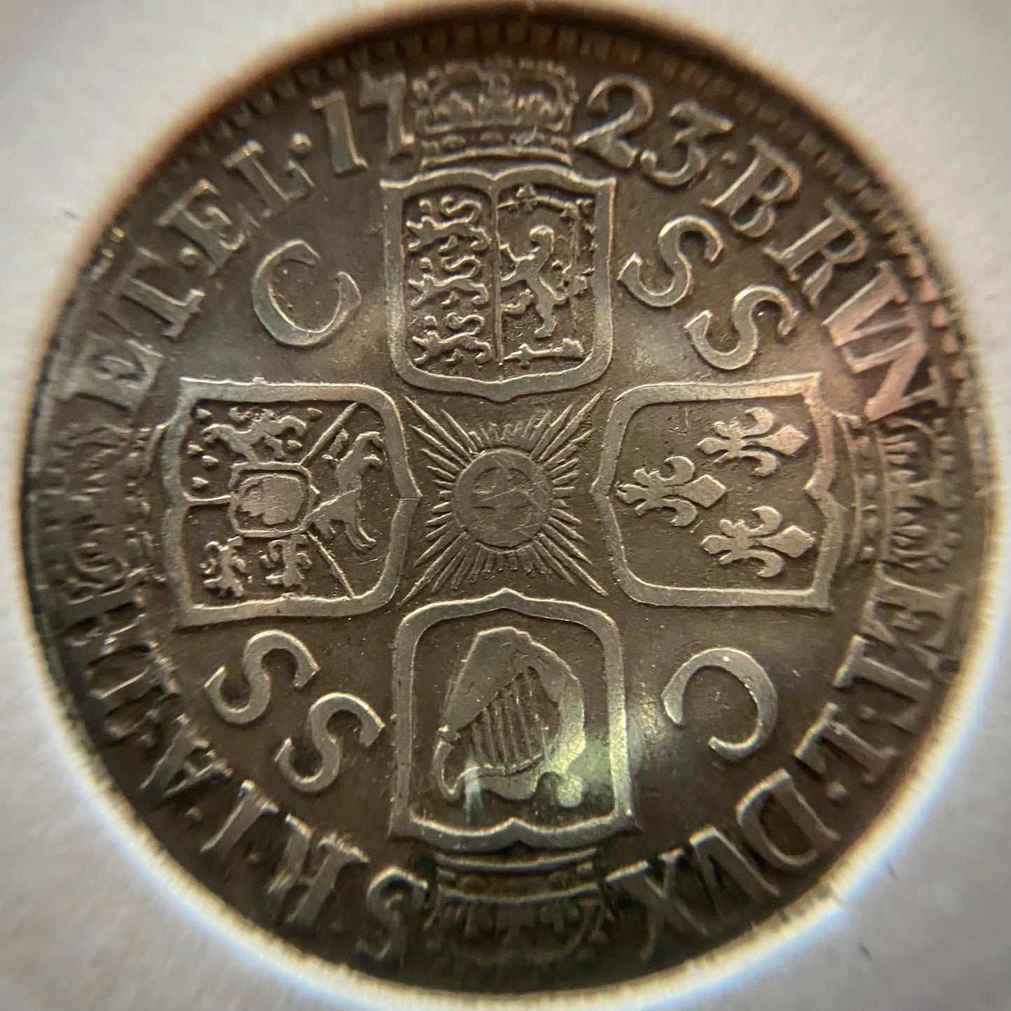 George I Silver Shilling (1st Portrait)