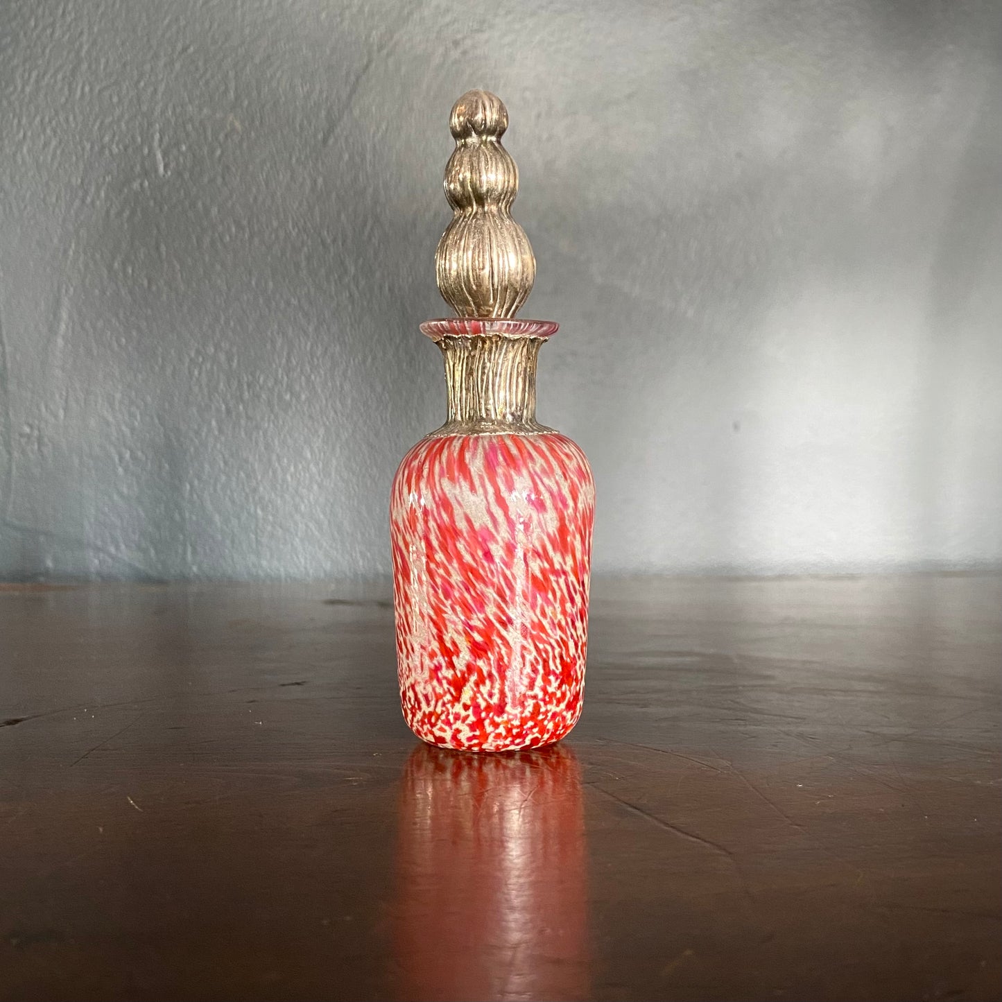 Post-War Sterling Silver-topped Perfume Bottle