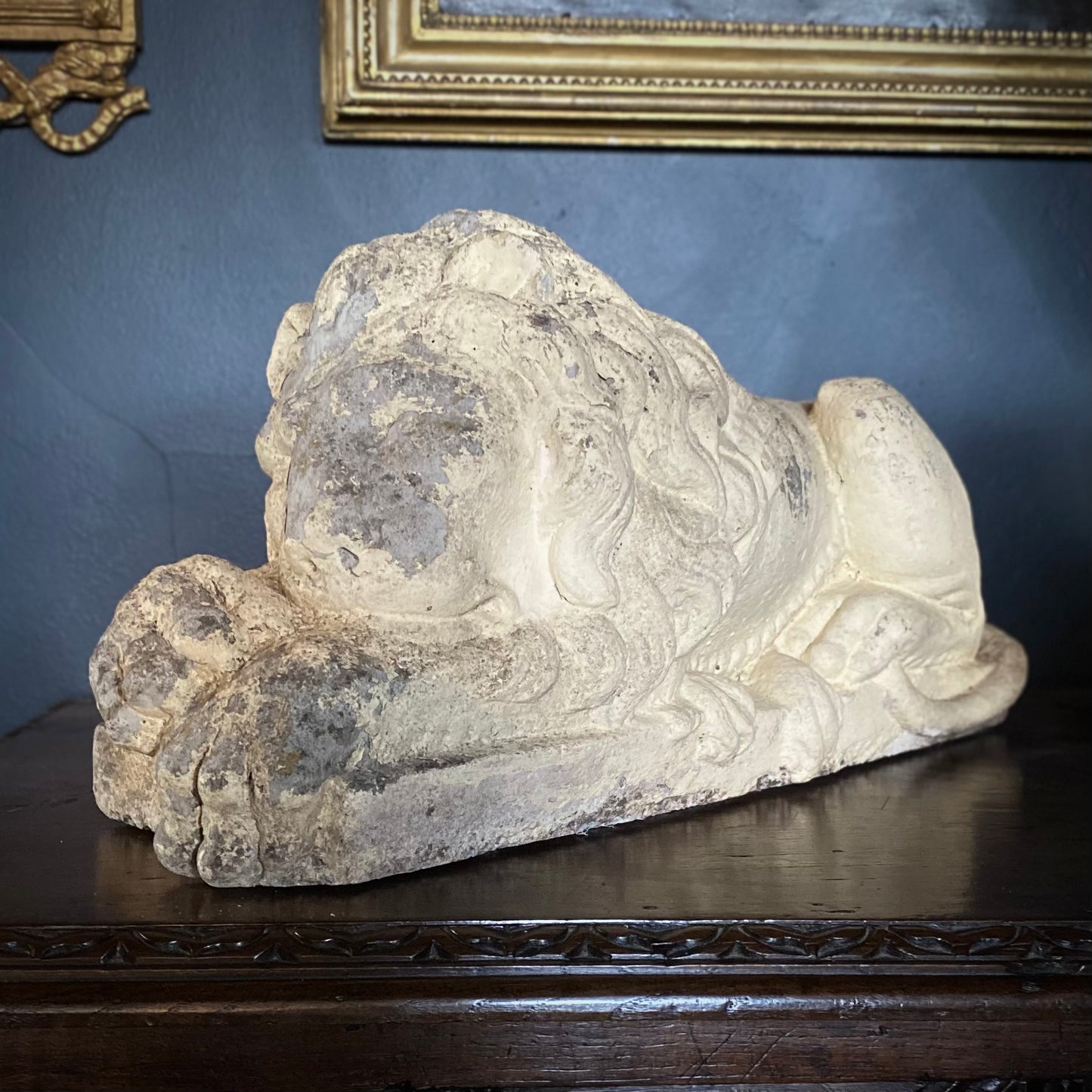 Pair of Stone Lions