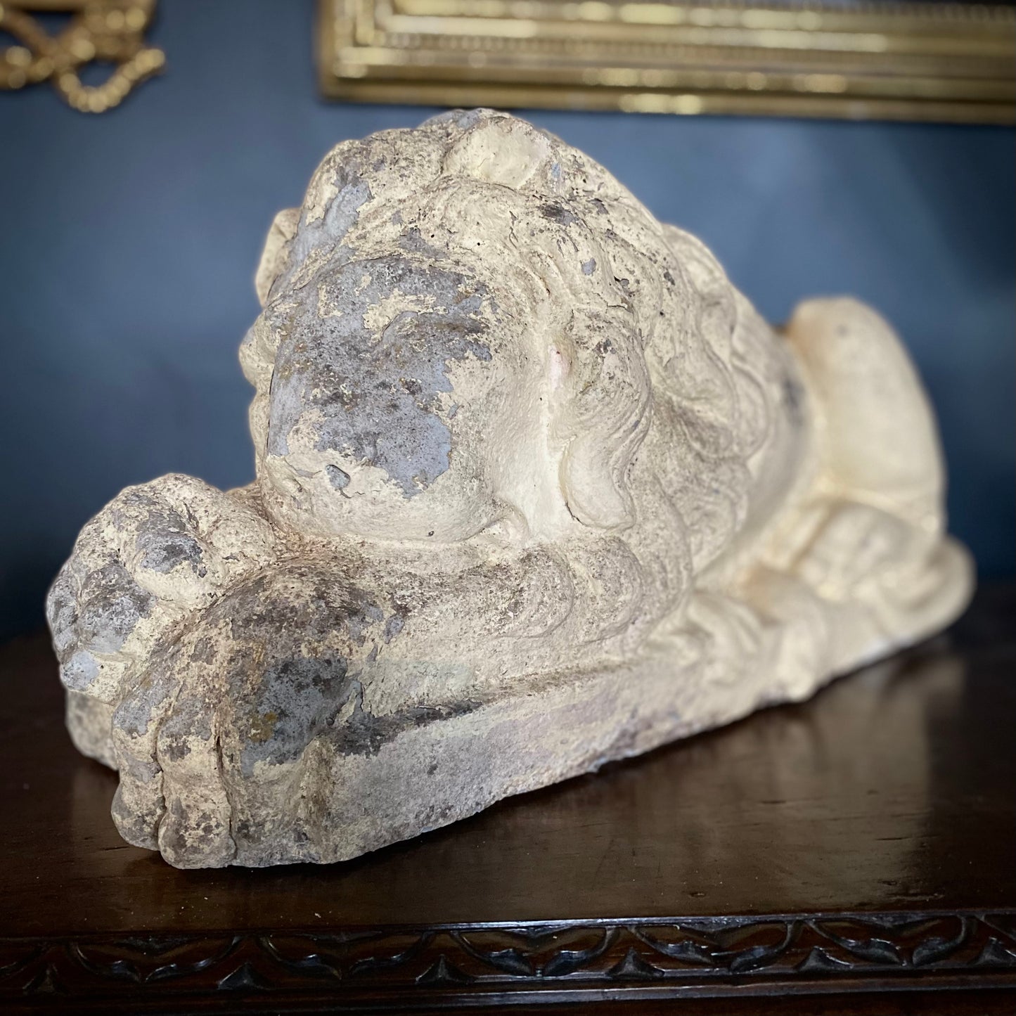 Pair of Stone Lions