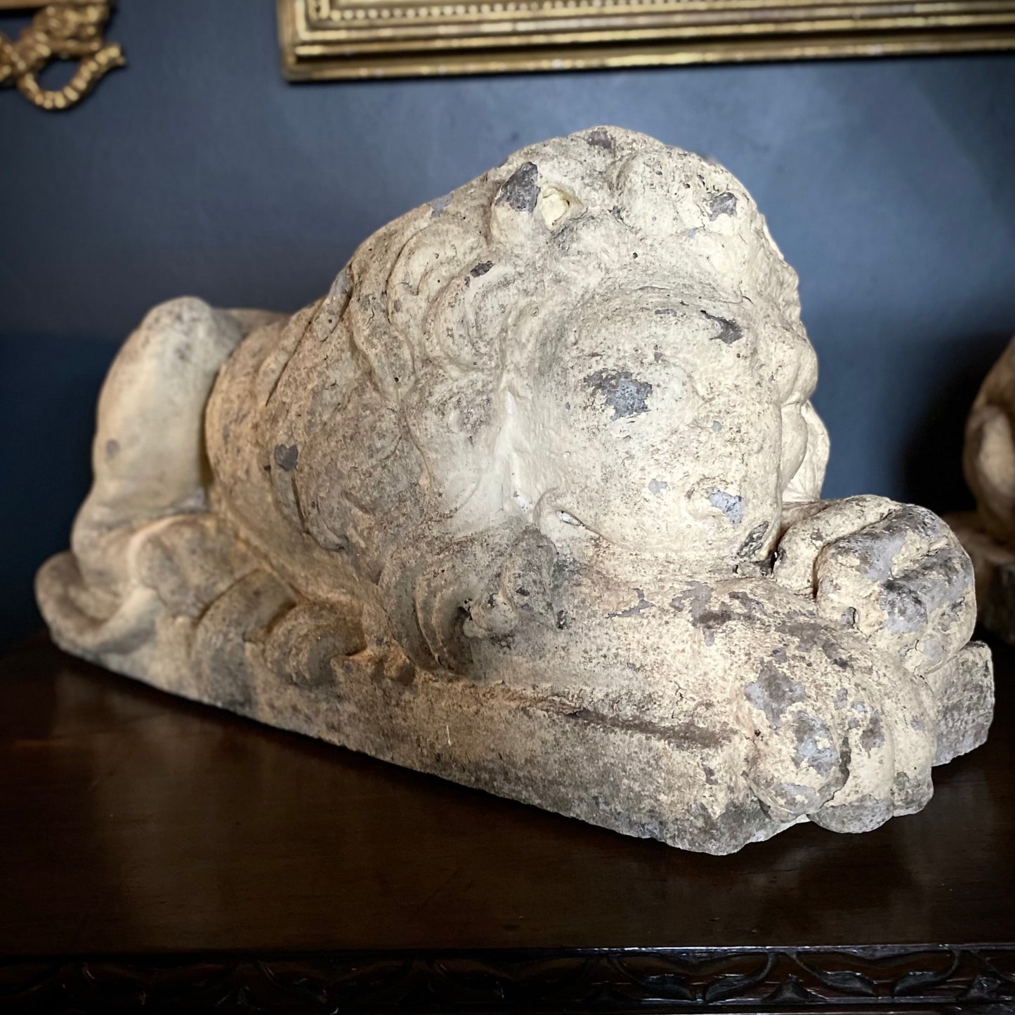 Pair of Stone Lions