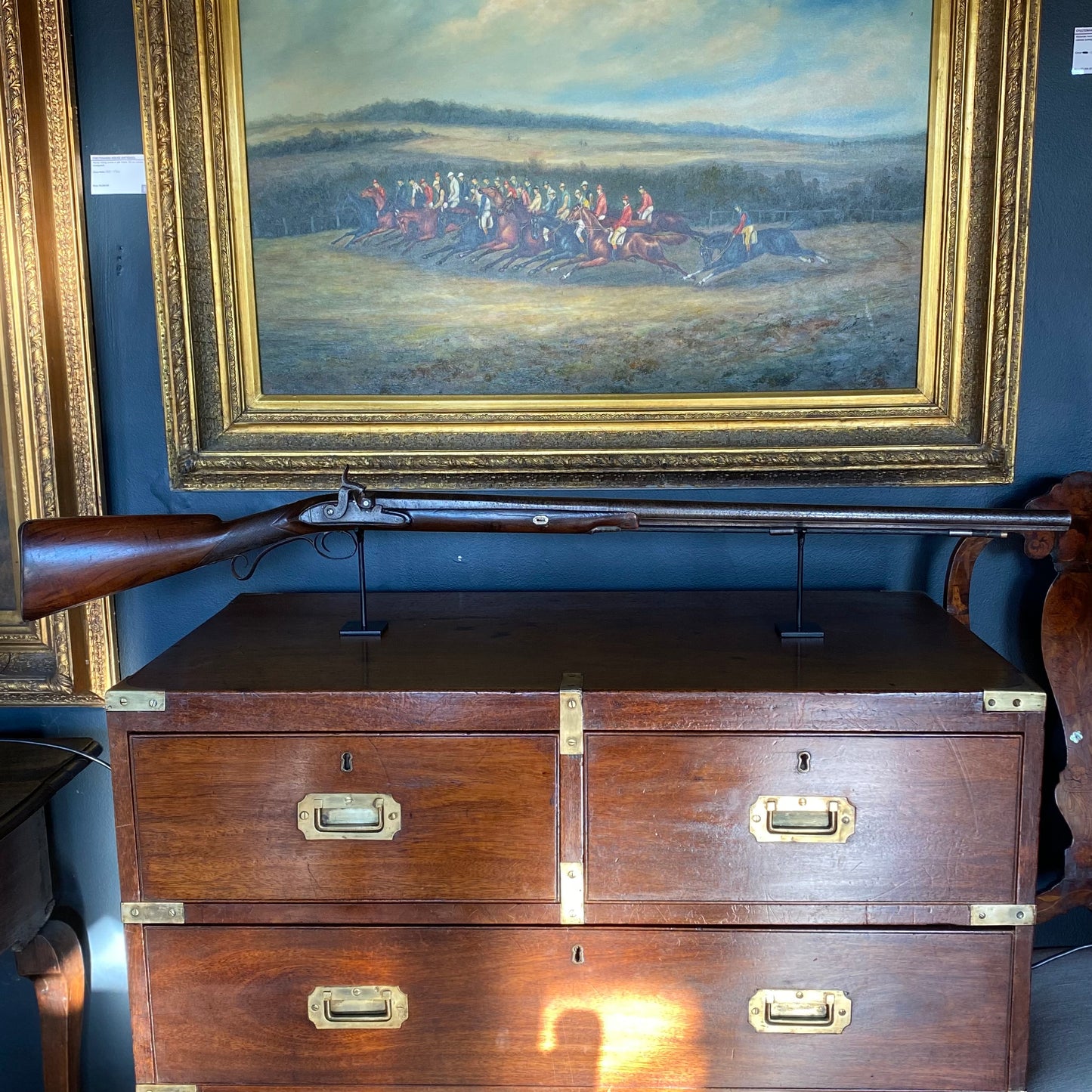 Percussion Cap Sporting Shotgun by Henry Nock C.1790-1800