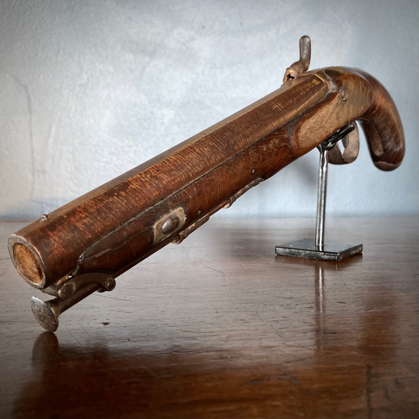 Percussion Cap Officer's Pistol by E. Bond C.1800-1830