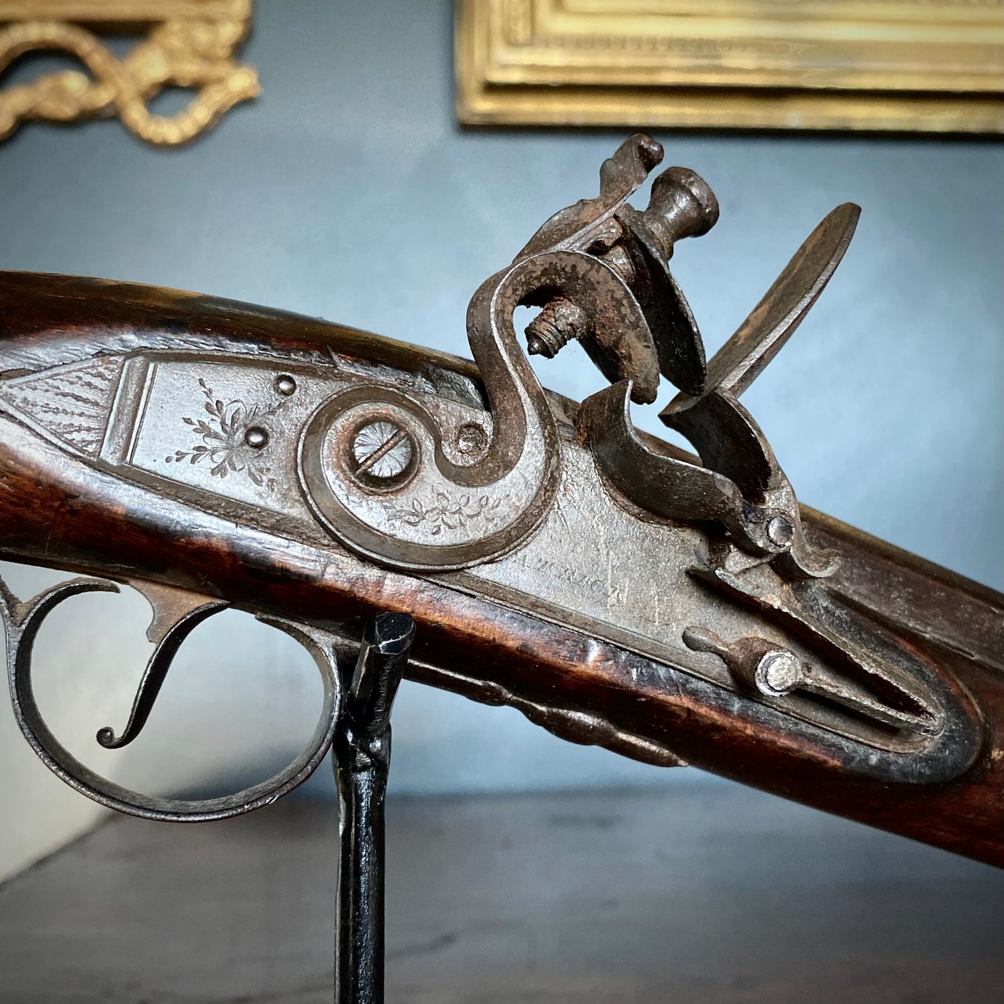 Flintlock Duelling Pistol by Patrick C.1780