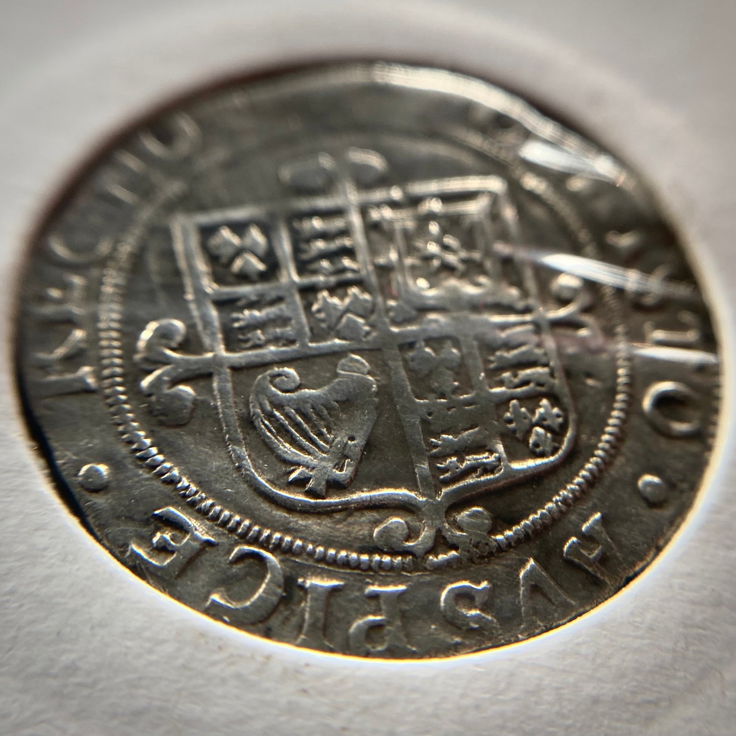 Charles I Silver Sixpence C.1638-1639