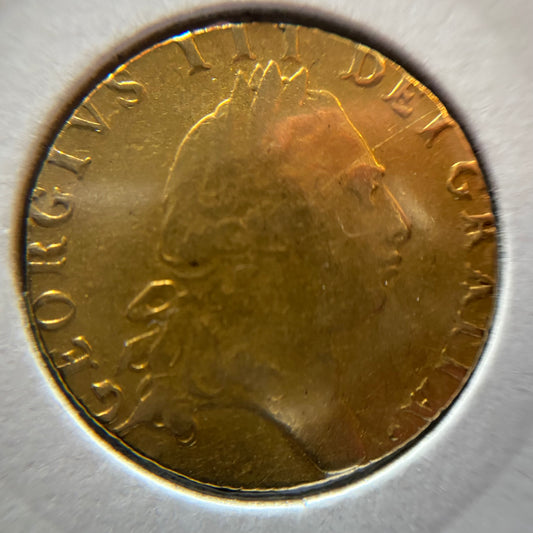 George III Gold Spade Guinea D.1794