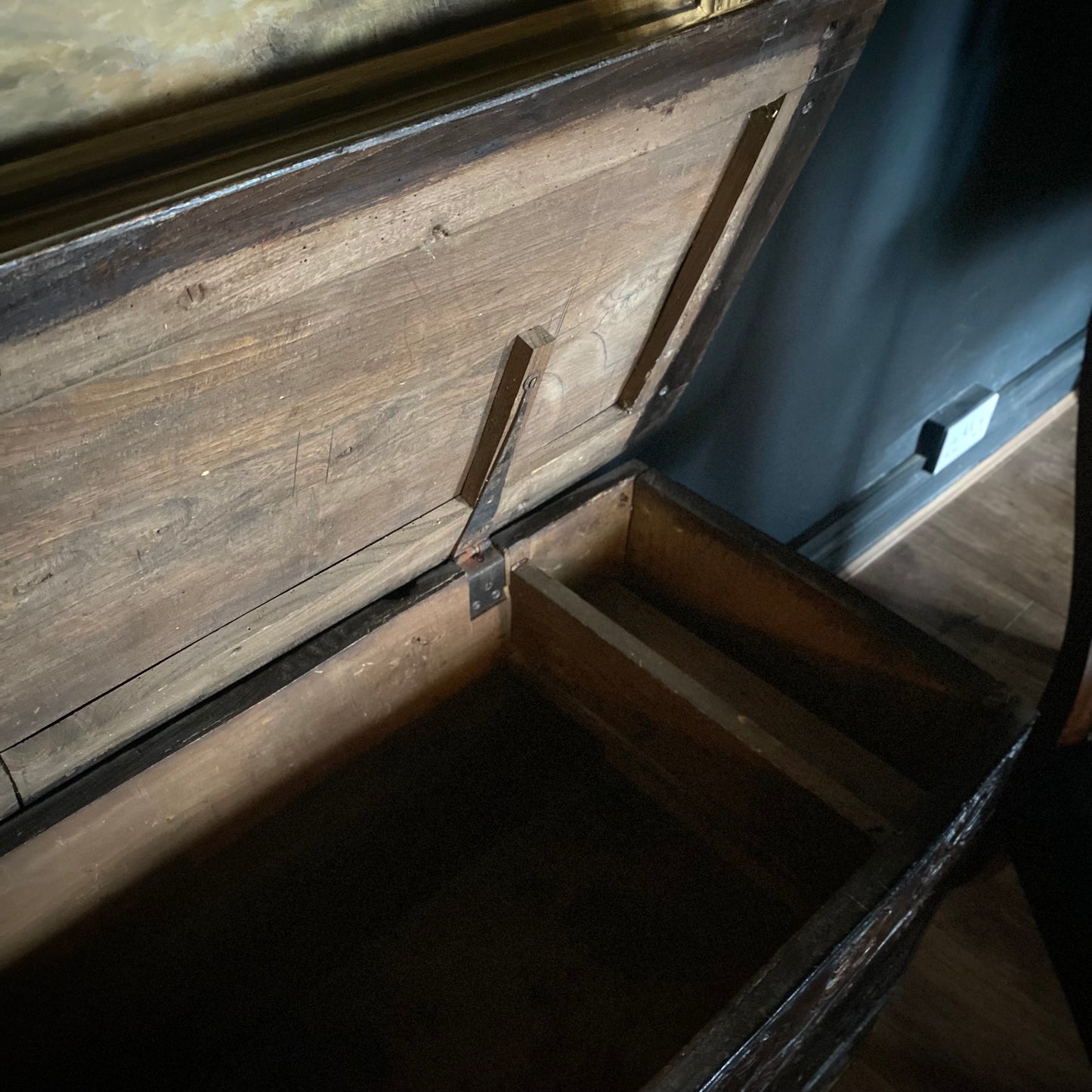 James I English Oak Coffer D.1613