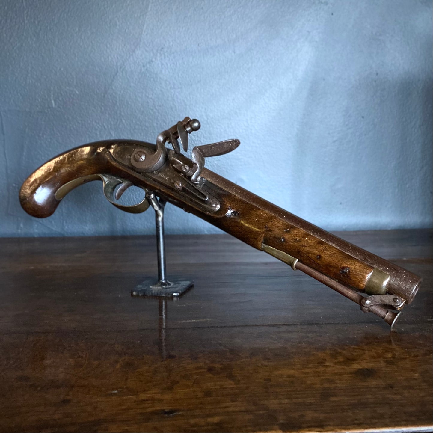 Flintlock Pistol by Henry Nock C.1775