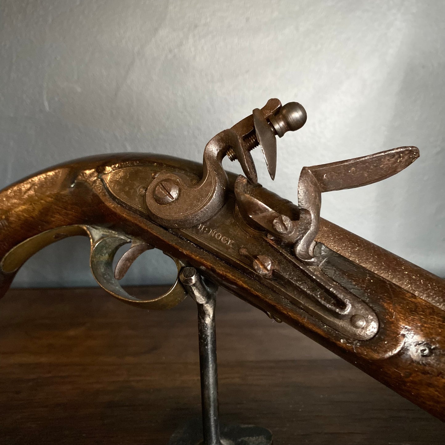 Flintlock Pistol by Henry Nock C.1775