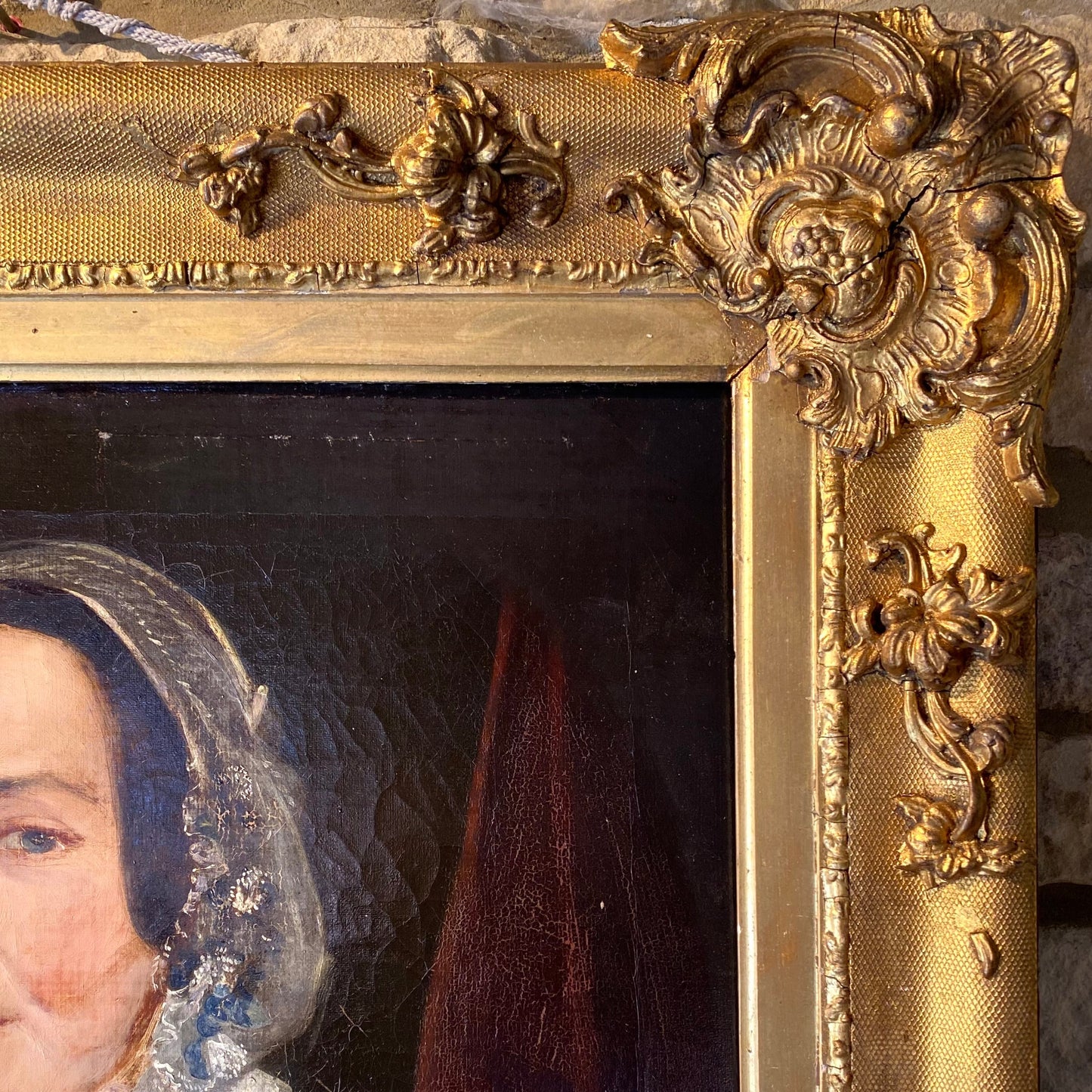 Portrait of a Lady Oil on Canvas C.1840