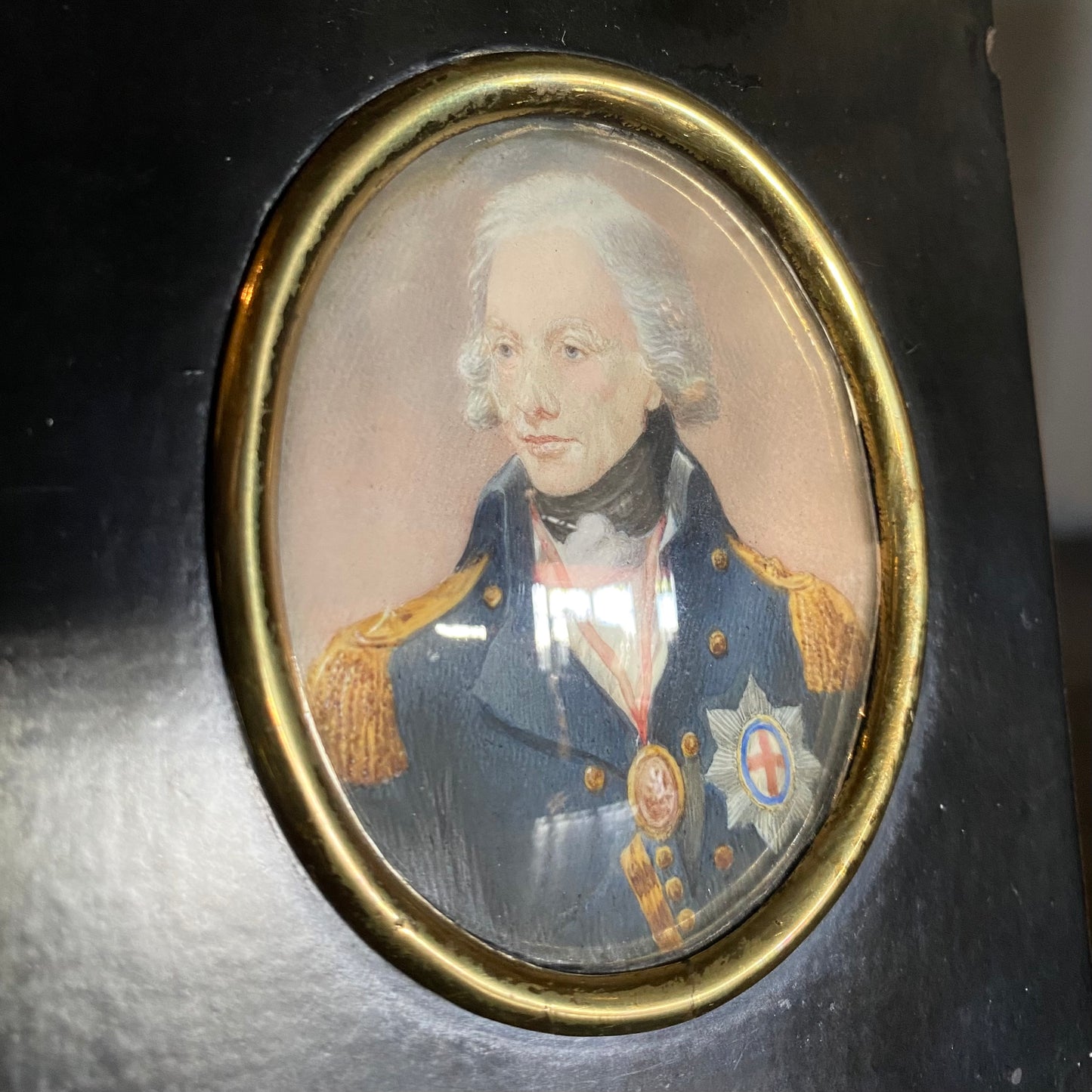 Miniature Portrait of Admiral Lord Nelson C.1800