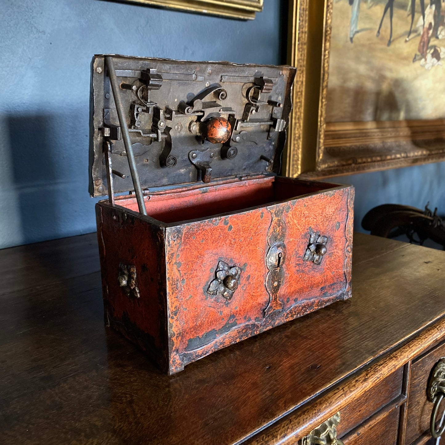 Elizabethan Armada Jewellery Strongbox C.1600