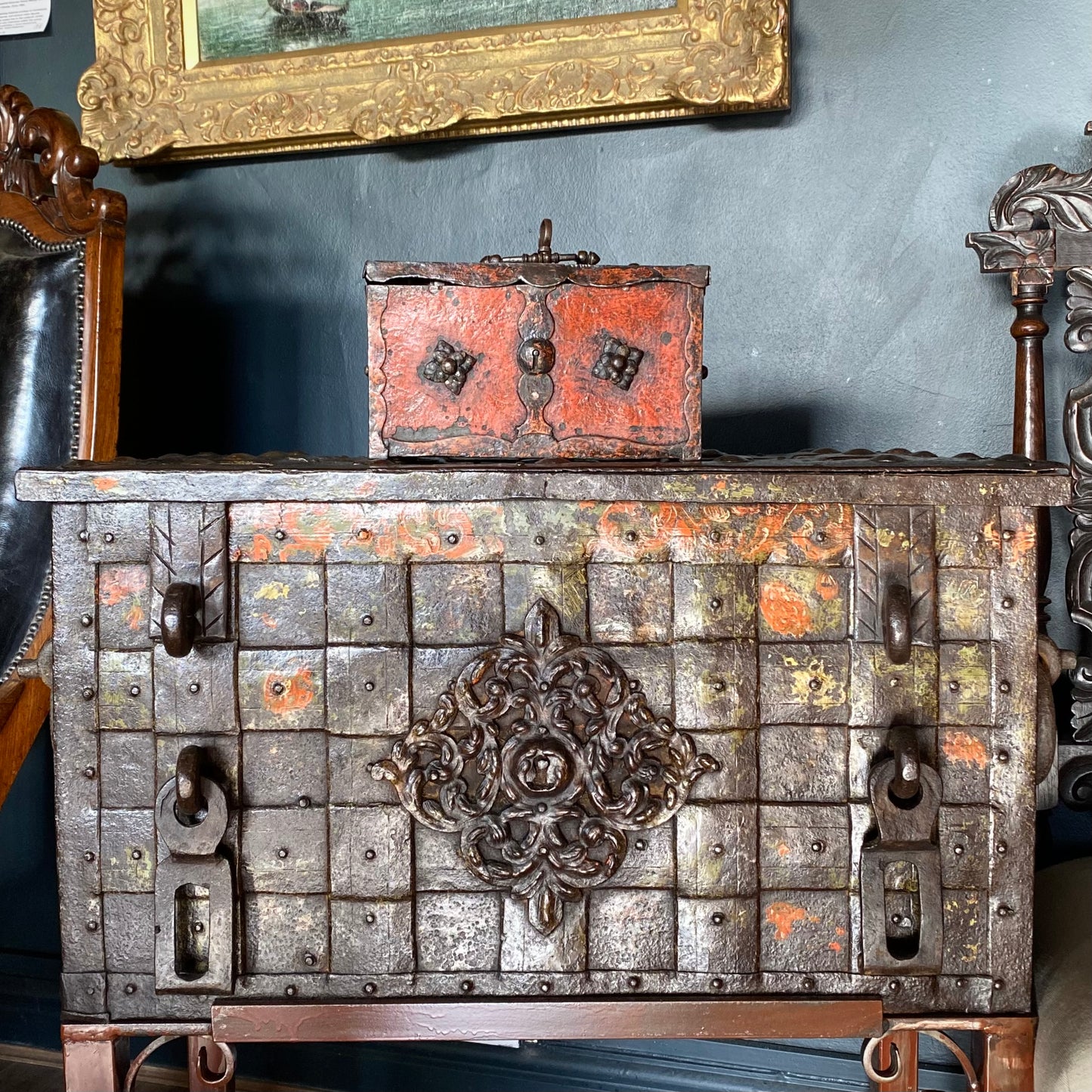 Elizabethan Armada Jewellery Strongbox C.1600