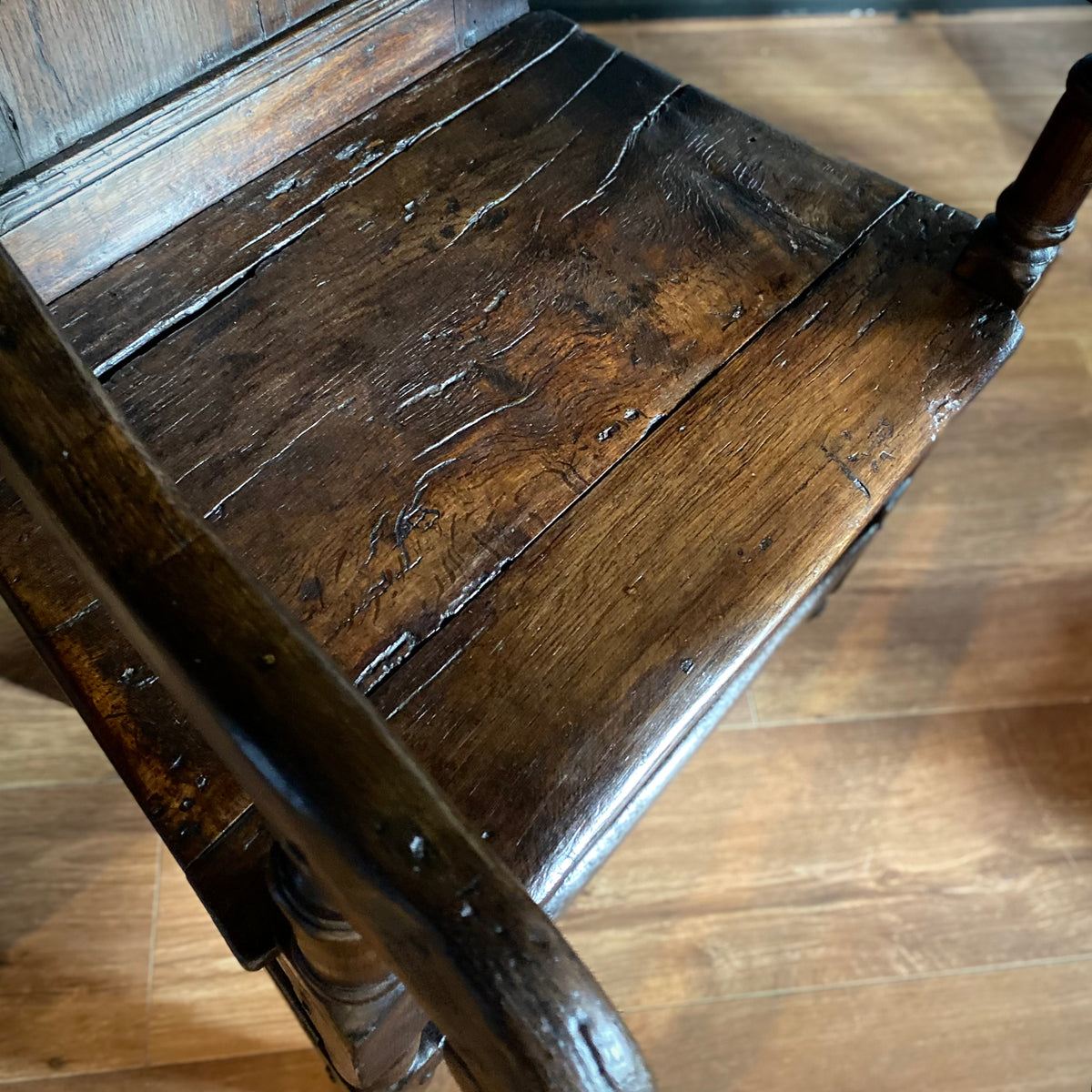 Charles I Oak Wainscot Chair C.1630-1640