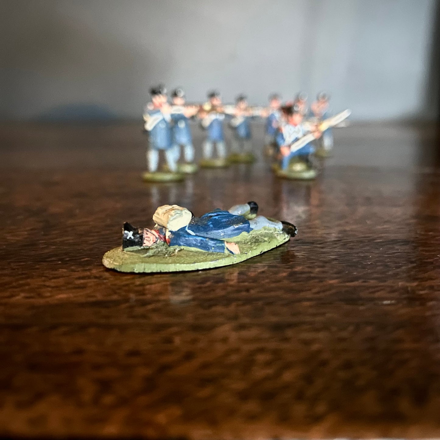 Lead Napoleonic Grenadier Company Soldiers (Period 1800-1810) Painted C.1950