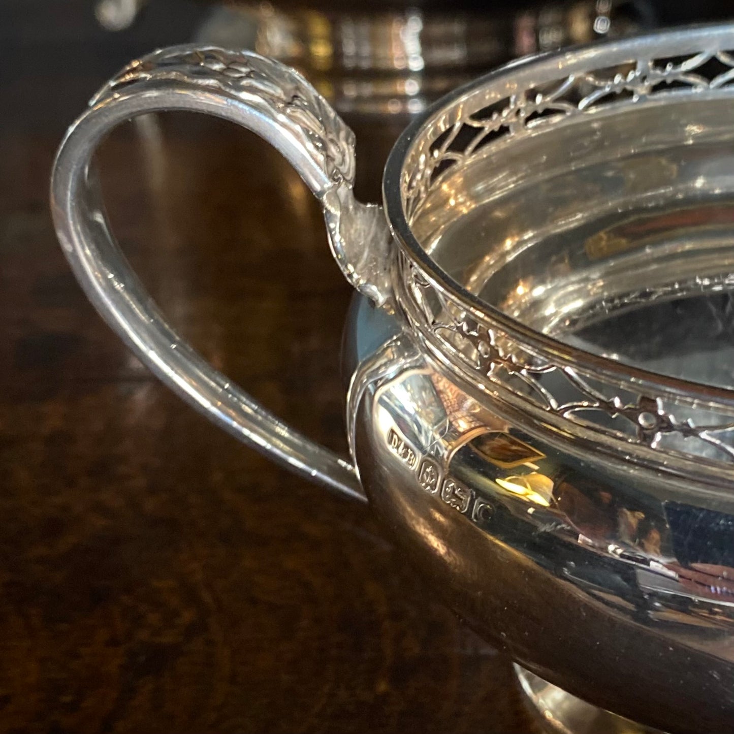 Edwardian Sterling Silver Tea Set D.1902